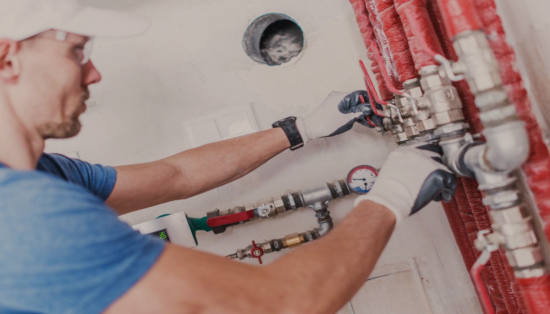 professional gas line repair